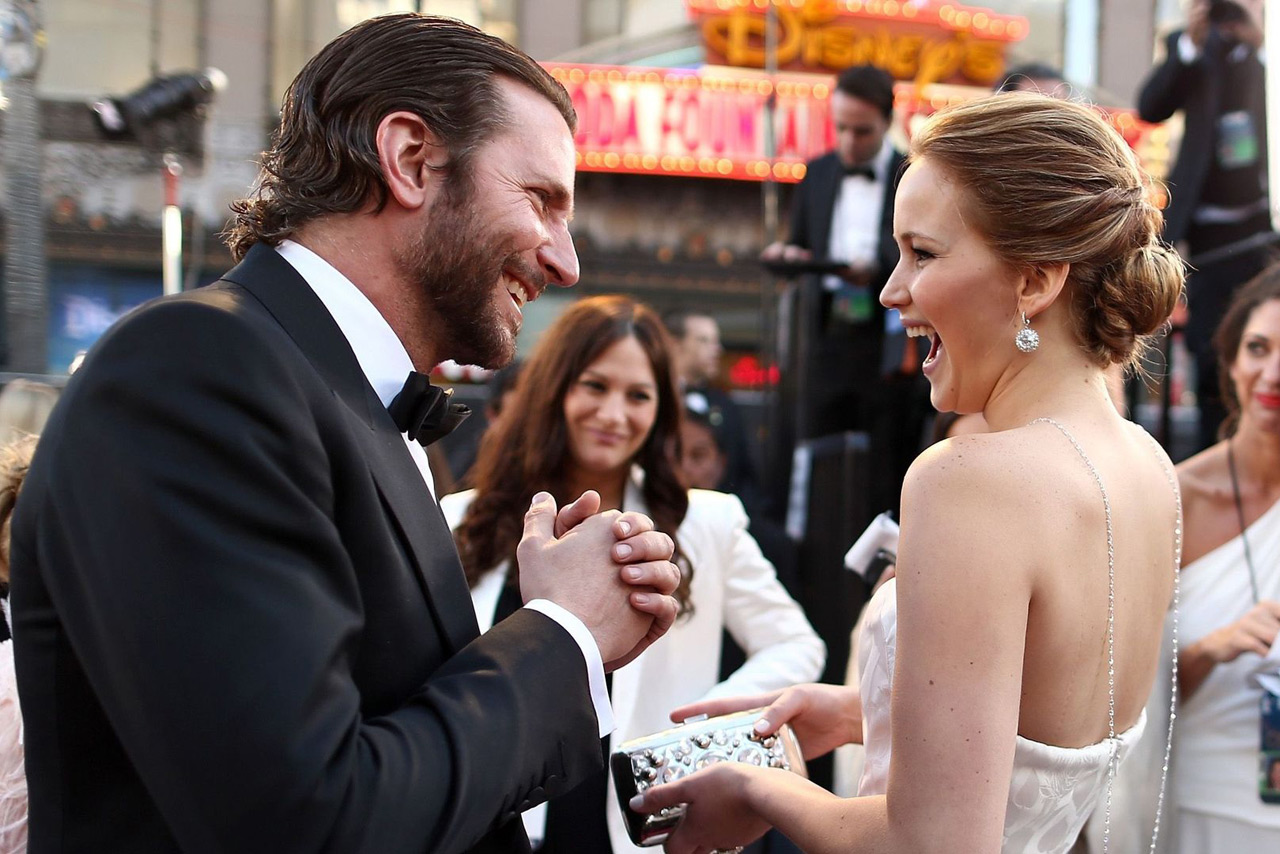 Дженнифер Лоуренс и Брэдли Купер