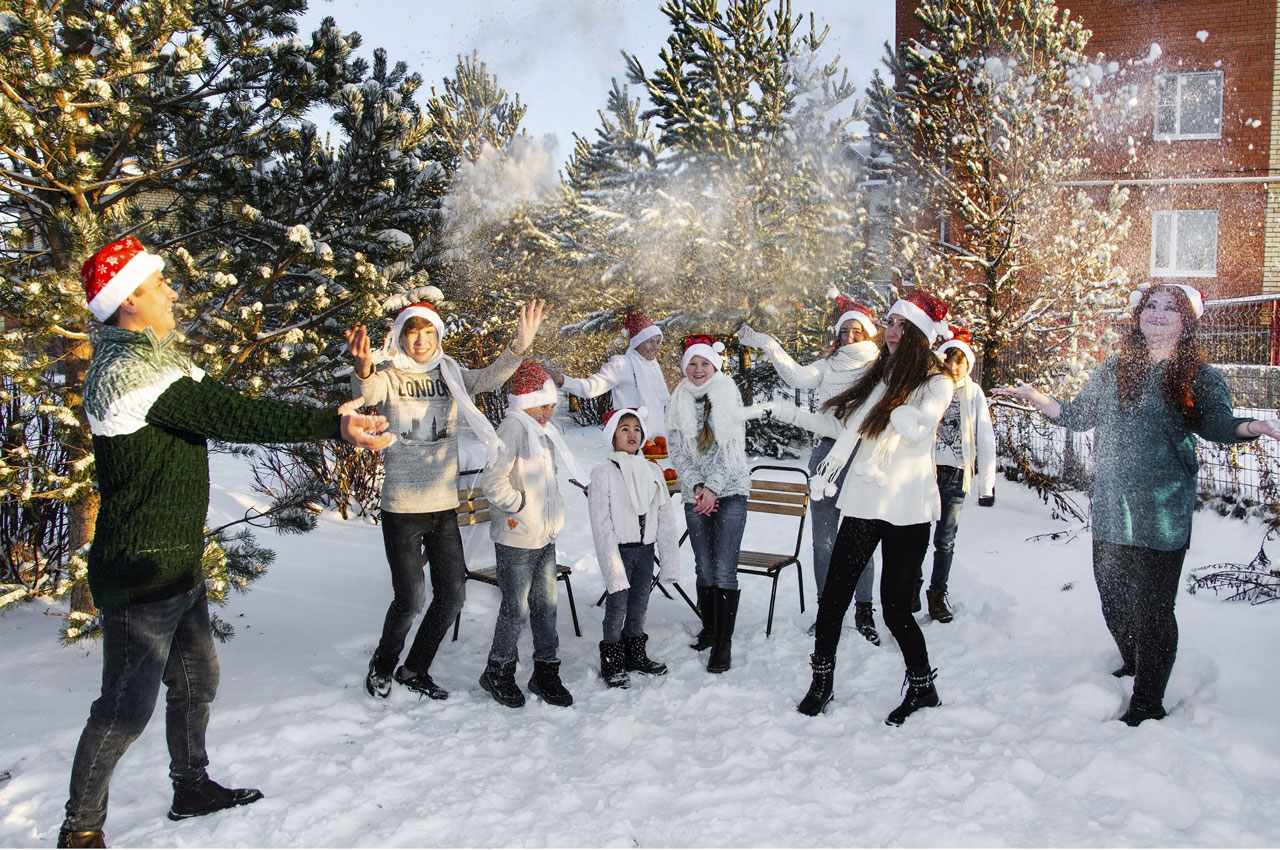 Воспитанники Детской деревни SOS