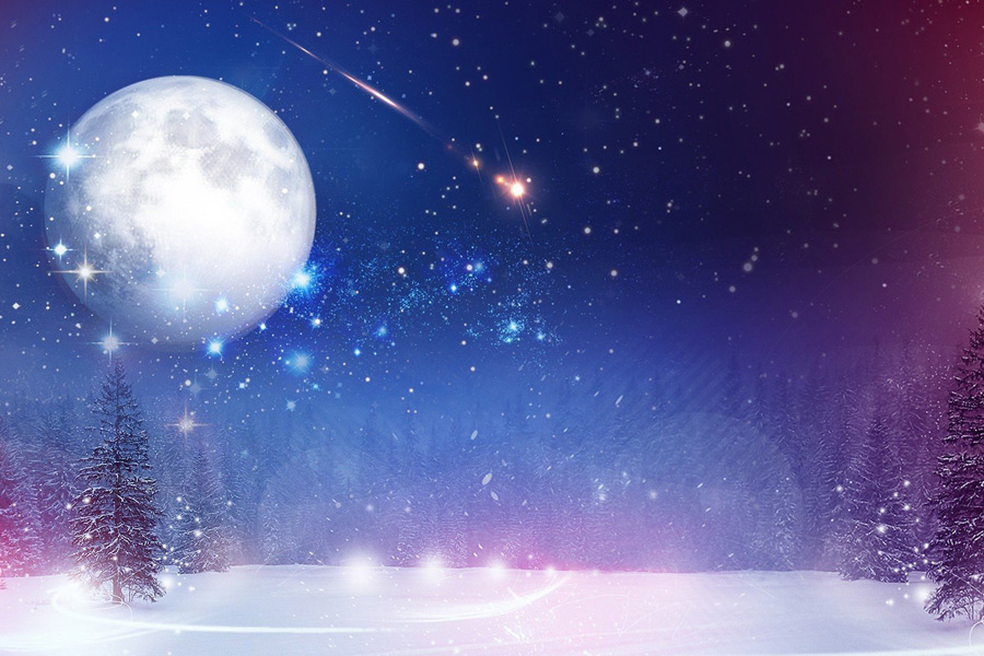 Над миром взойдет «снежная» Луна