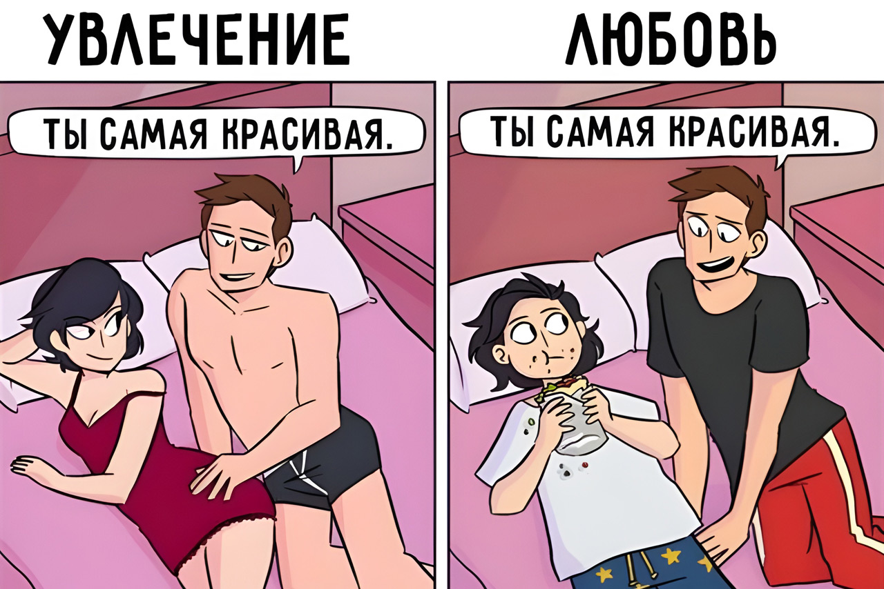 Любовь vs. страсть