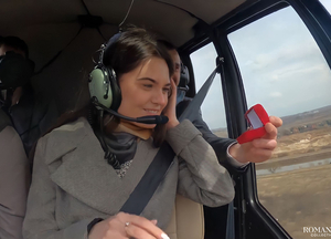 Видео: Предложение руки и сердца на вертолёте