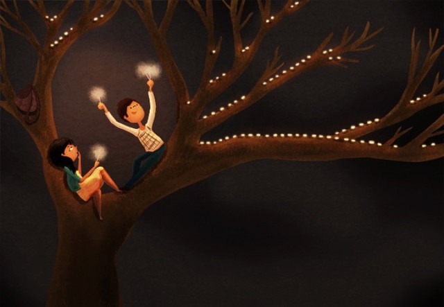 Ни дня без счастья, добра и любви: добрые иллюстрации Нидхи Чанани