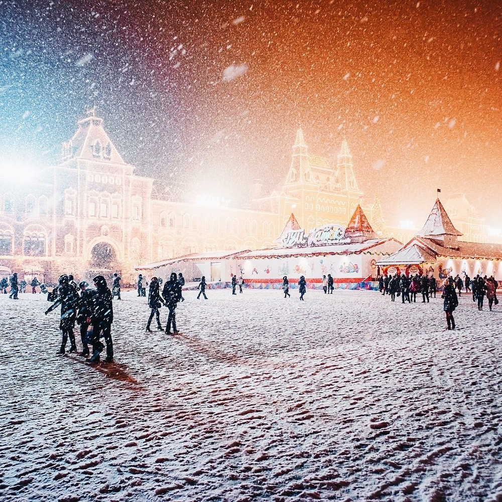 Волшебство новогодней Москвы в фотографиях