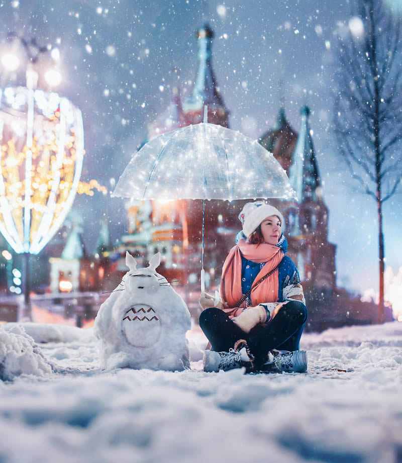 Волшебство новогодней Москвы в фотографиях