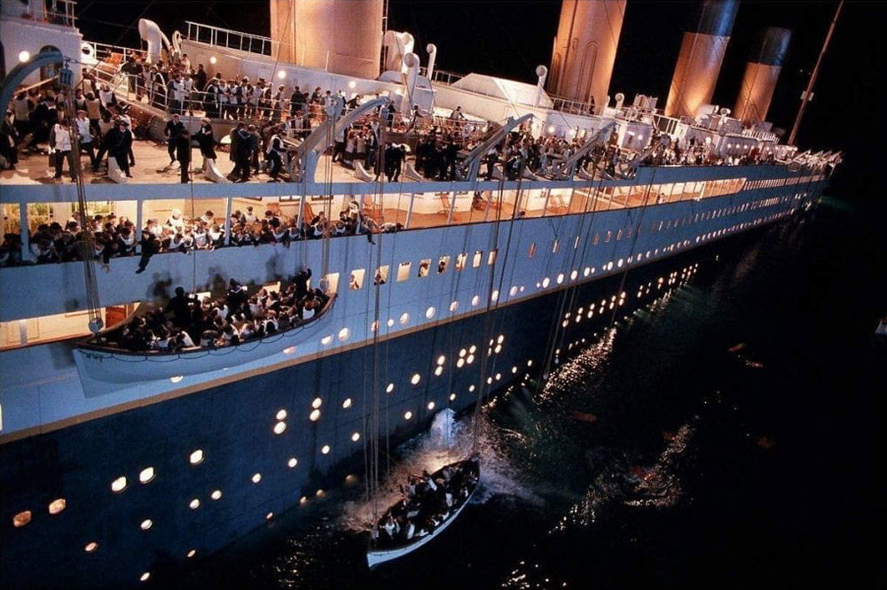 Кадры из фильма «Титаник»