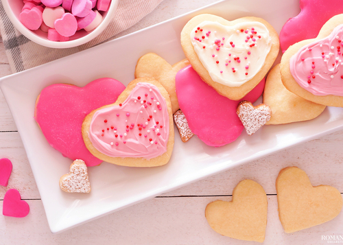 Печенье-сердечки для любимого