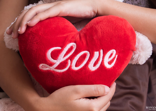 День святого Валентина: Подушечка с именем любимого