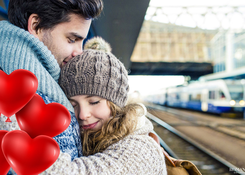День святого Валентина: День святого Валентина на вокзале