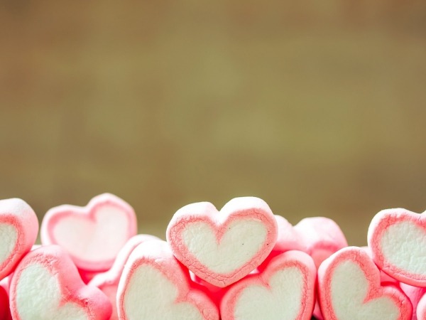 Обои о любви: Сладкие сердечки