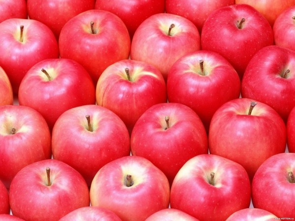 Обои о любви: Сладкие яблоки