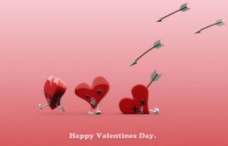 Обои о любви: Сердечки Happy Valentine Day